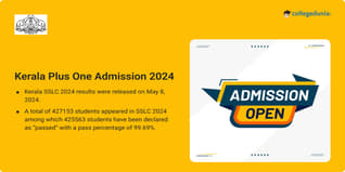 Kerala Plus One Admission 2024 Open @hscap.kerala.gov.in, Apply Till May 25